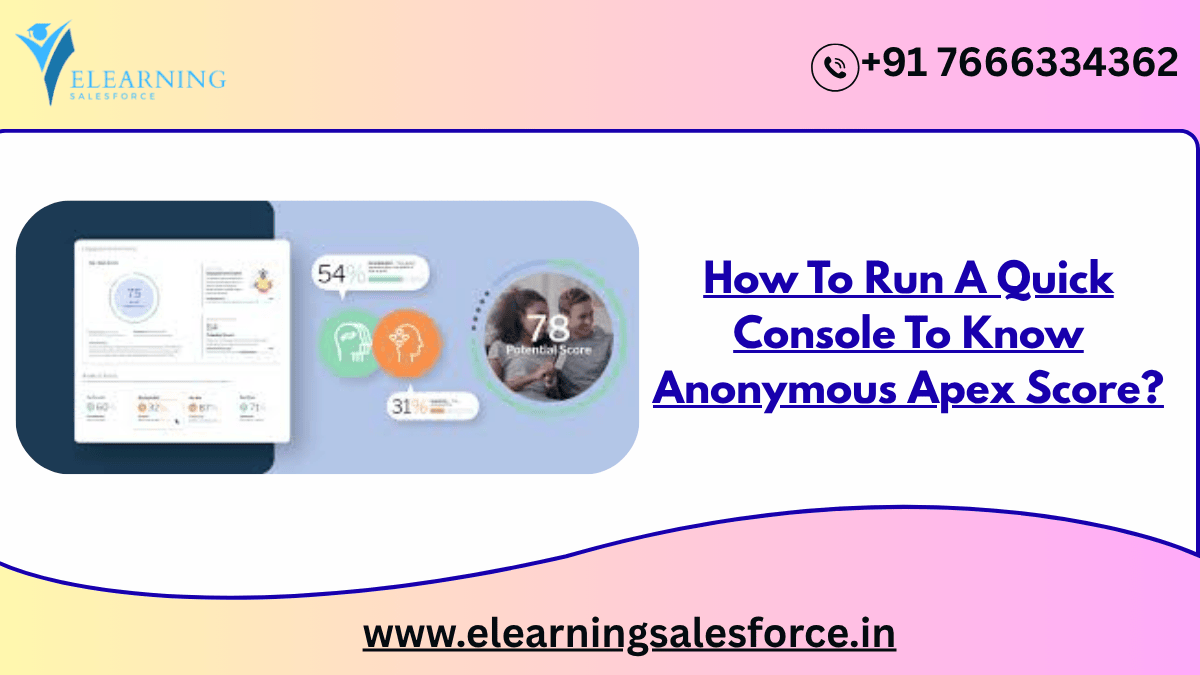 You are currently viewing How To Run A Quick Console To Know Anonymous Apex Score?