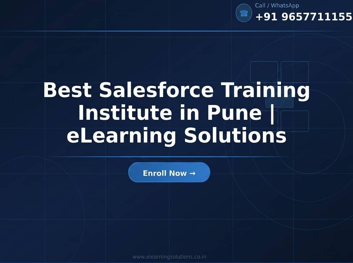 Read more about the article Best Salesforce Training Institute in Pune | eLearning Solutions